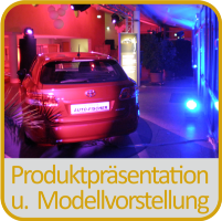 Produkt-Präsentation und Modellvorstellung