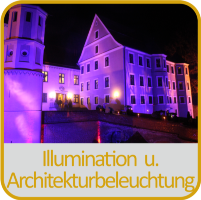 Illumination, Lichtkunst und Architekturbeleuchtung
