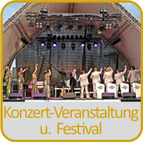 Konzert -Veranstaltungen und Open-Air Festivals