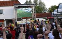 Sportveranstaltung; LED-Wand; Outdoor; Fanmeile; Public-Viewing; Event